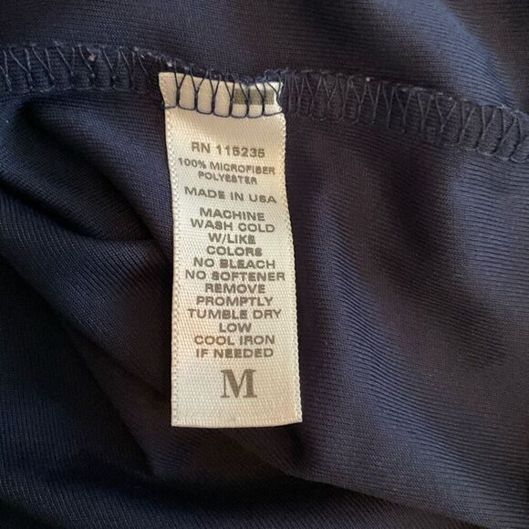 Expert Brand Shirt Marines Logo Graphic Blue White Short Sleeve Medium - Picture 4 of 8